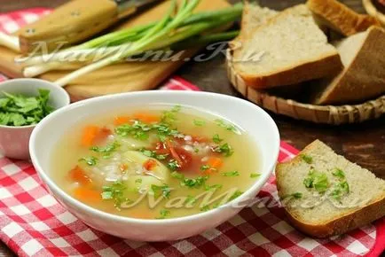 Риба супа главата шаран рецепта със снимка