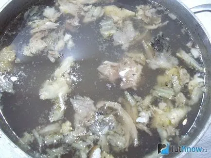 Рецепта супа с риба главата