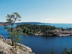 Lacul Ladoga (Ladoga) - cel mai mare iaz de apă dulce din Europa și partea europeană a România