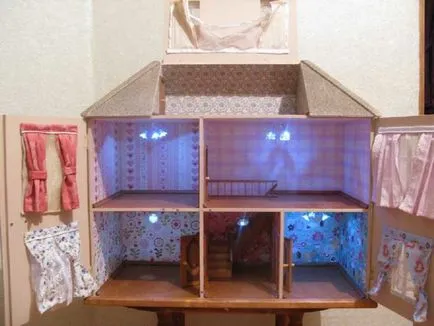 Къща за кукли със собствените си ръце, изработени от шперплат - Инструкции и диаграми с размери