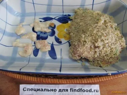 Csirke kenyérhéj recept egy fotó