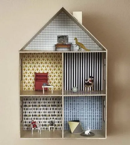 Къща за кукли със собствените си ръце, изработени от шперплат - Инструкции и диаграми с размери