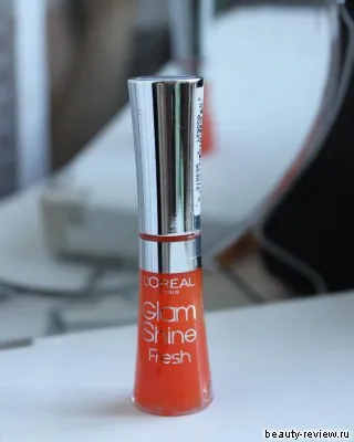 L oreal glam shine friss - aqua mandarin, vélemények a kozmetikai