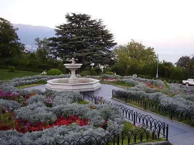 Livadia Park în Yalta (Crimeea), fotografii, direcții, descriere