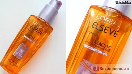 Ulei de par l oreal elseve extraordinar de restaurare - „noutatea L - elseve oreal