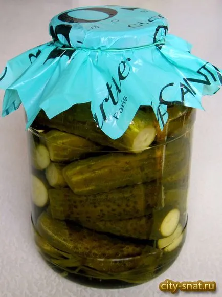 Pickles házi tartósításával - Sharypovo otthon