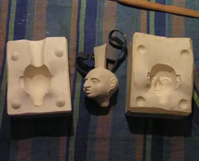 Master-osztály gyártó mobil a „hézagok” babák porcelán öntéssel gipszformák -