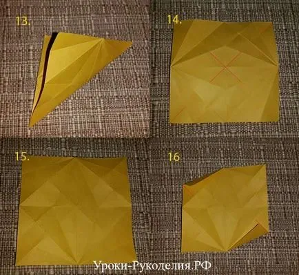 Mester osztályban origami kusudama „paradigma” - tanulságok kézimunka