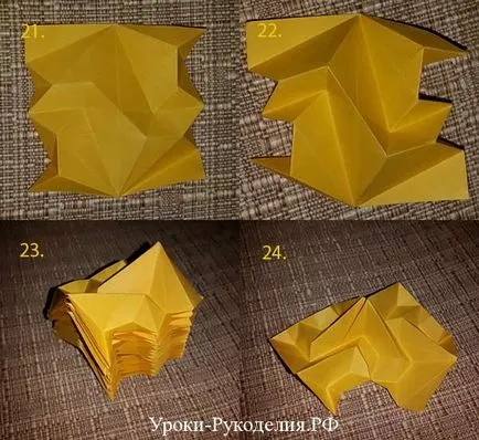 Майсторски клас на оригами Kusudama 