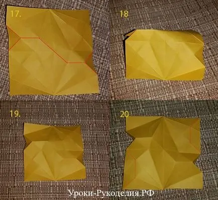 Майсторски клас на оригами Kusudama 