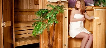 Mini-sauna Cedar butoi - folosesc butoaie de cedru pentru sănătate