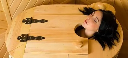 Mini-sauna Cedar butoi - folosesc butoaie de cedru pentru sănătate