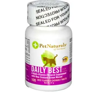 Multivitamine pentru pisici cu aroma de carne de vită din Naturals pentru animale de companie din Vermont, comentarii, evaluări, lăudăroșenia