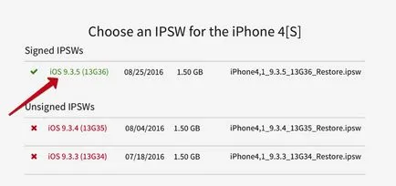 Pot downgrade (derulare înapoi) cu firmware ios x ios y