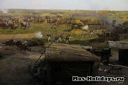 Museum Battle BORODINO panorámafotó jelentés felülvizsgálatát a látogatás