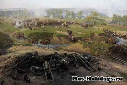 Museum Battle BORODINO panorámafotó jelentés felülvizsgálatát a látogatás