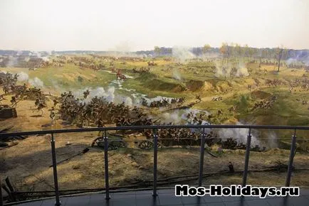 Museum Battle BORODINO panorámafotó jelentés felülvizsgálatát a látogatás