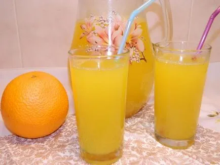 Drink narancs recept egy fotó