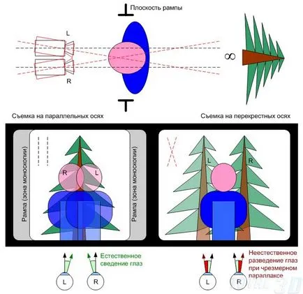 Ez a hatás a jelenléte a képernyőn a hagyományos 3D-monitor a saját kezét - a képernyőn, ahogy az életben