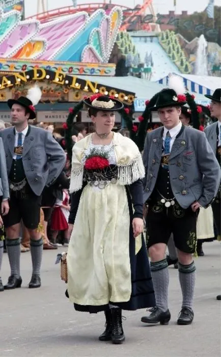 Costum național german (64 poze) pentru femei, fete și bărbați pentru germani, costumul era