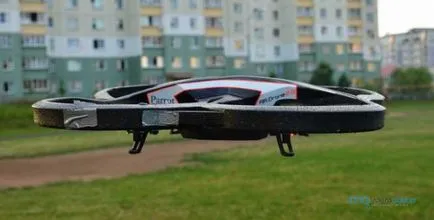 Преглед и тест quadrocopter папагал ар