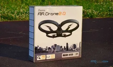 Преглед и тест quadrocopter папагал ар