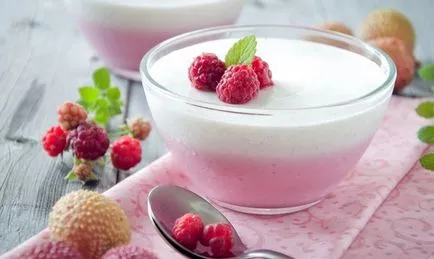 Panna cotta recept házi desszert