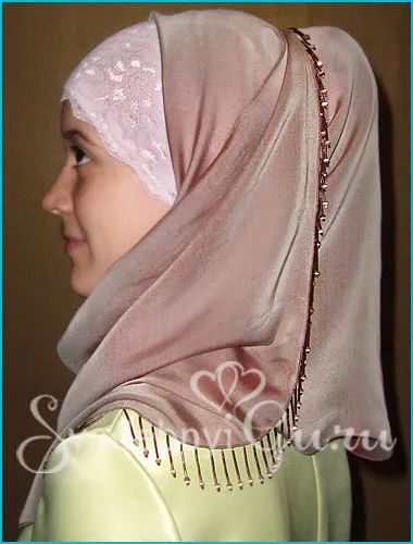 Личен сайт - как да връзвам хиджаб (женски накит) на прякорите