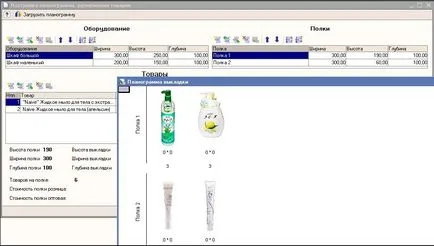 дисплей Planogram продукт в магазините