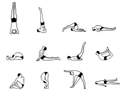 poziții de yoga - asane