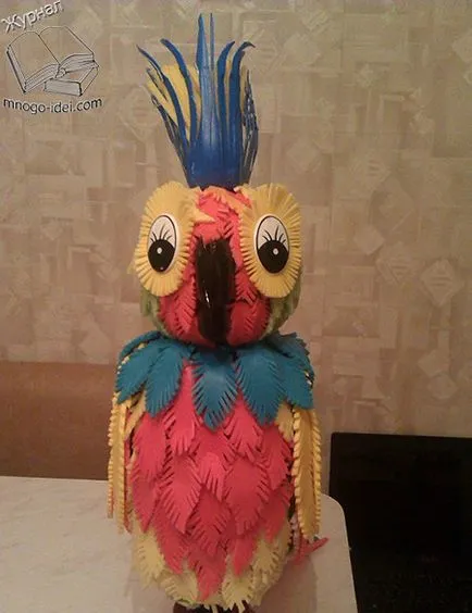 Parrot de sticle izolona si plastic