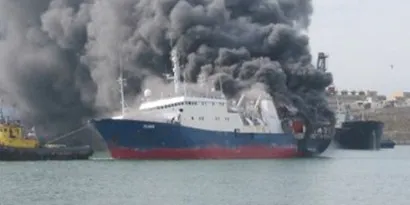 Cauzele incendiilor și exploziilor în transportul maritim