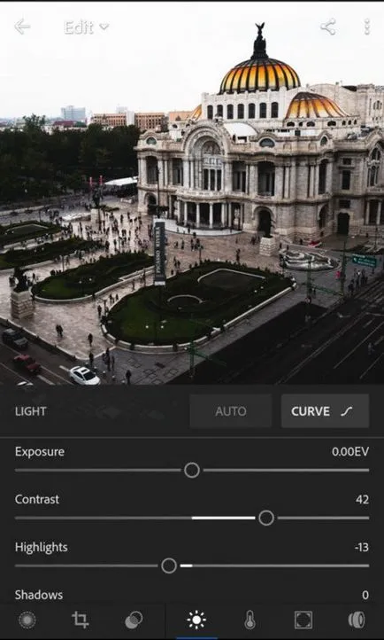 Big mobil actualizare Lightroom și mici cc Lightroom