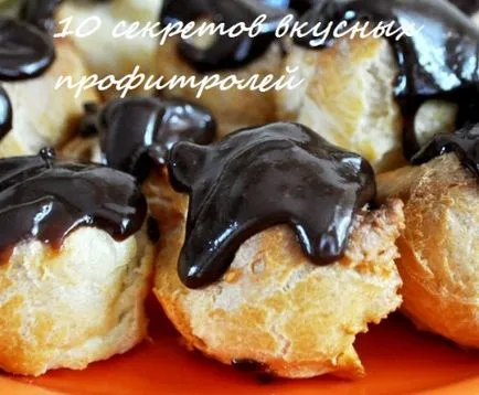 Profiteroles recept fotók és 10 bevált tipp mazsola