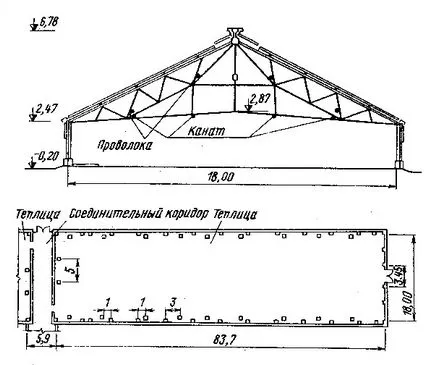 sere de iarnă industriale, profesionale, fabricarea lor propriile mâini, proiecte, desene, fotografii,