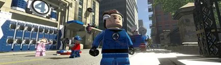 Pasajul lego Marvel super-eroi