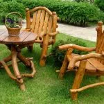 Kerti bútor saját kezével a szék fém és fa, méretek, rendszerek, rajzok egy bárban, kanapé