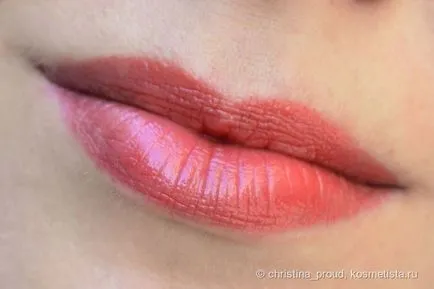 Blush pe buze cu ruj de la linia actualizată a dior Rouge în umbra 683 opinii rendezvous