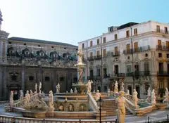 A legszebb Szicília híres kulturális és történelmi, turista