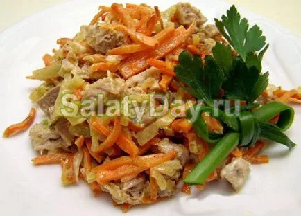 Salata Obzhorka - armonie de reteta gust cu fotografii și video