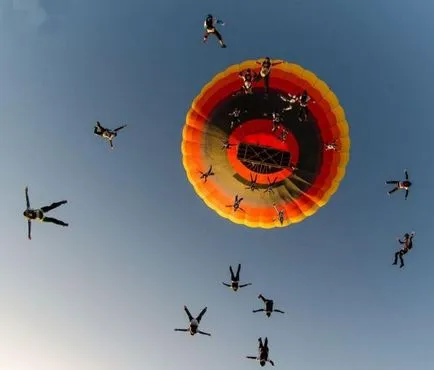 Най-необичаен скачане с парашут