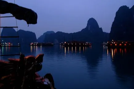 Halong Bay Vietnam - hogyan juthatunk el oda, látogatás Halong-öböl, fényképek és vélemények