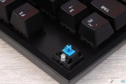 Cherry mx kék, barna és vörös - sokkal különböző kapcsoló mechanikus kulcs