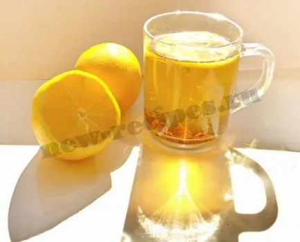 Чай с лимон рецепта снимки