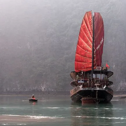 Halong Bay Vietnam - hogyan juthatunk el oda, látogatás Halong-öböl, fényképek és vélemények