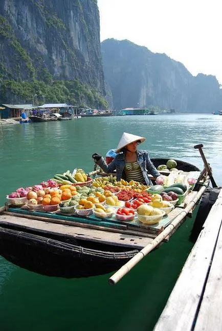 Halong Bay Vietnam - hogyan juthatunk el oda, látogatás Halong-öböl, fényképek és vélemények