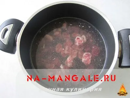 Csirke szívek 3 főzési recept egy fotó