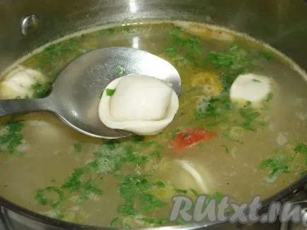 Супа кнедли с картофи - рецепта със снимки