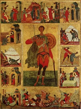 Светия великомъченик Димитрий Solunsky смирна-стрийминг, църквата на Божи новомъченици и изповедници