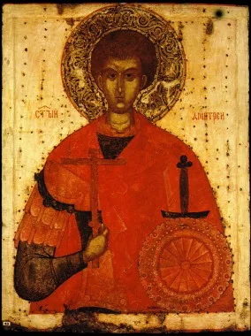 Holy Nagy Vértanú Dimitriy Solunsky mirha-streaming, Church of the Holy Újvértanúk és hitvallók